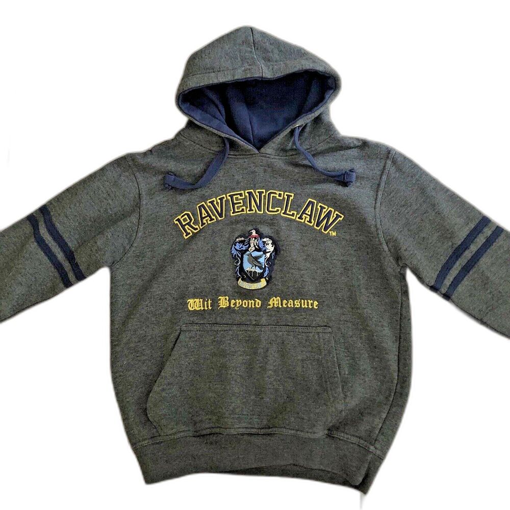Harry Potter Ravenclaw Varsity Hoodie Womens Size S Sweatshirt Offical Licensed - Picture 6 of 13
